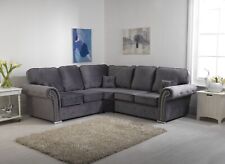 Plush velvet sofa for sale  BLACKBURN