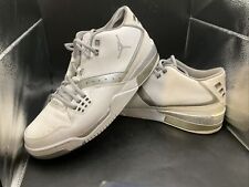 Buty męskie Nike Air Jordan Flight 23 rozmiar 13 białe srebrne 317820-100.      61b, używany na sprzedaż  Wysyłka do Poland