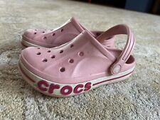 girl pink crocs for sale  Colrain