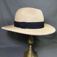 Sombrero de Sol Solar Escape Fedora UV Talla Única Ajustable Absorción Bronceado con Borde Negro segunda mano  Embacar hacia Argentina