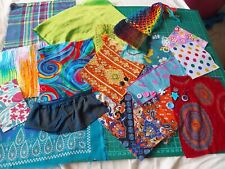 Paquetes de diario chatarra de tela de costura lenta Sari botones: elección de colores segunda mano  Embacar hacia Mexico