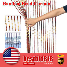 Bamboo bead curtain for sale  Chino
