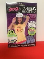 Sprayza Fashion Stencil Pack-Brand New (2010) for sale  Shipping to South Africa