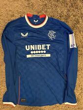 Rangers match worn for sale  PAISLEY