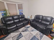 Black leather sofas for sale  Reisterstown