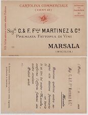 Marsala 1898 cart. usato  Roma