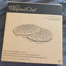Usado, Máquina de microondas The Pampered Chef batata frita (conjunto de 2), #1241 comprar usado  Enviando para Brazil