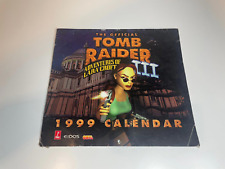 Calendário Tomb Raider III Vintage 1999 Edios Lara Croft comprar usado  Enviando para Brazil