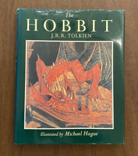 The HOBBIT por J.R.R. Tolkien, Ilustrado por Michael Hague, 1984 Capa Dura / DJ comprar usado  Enviando para Brazil