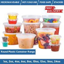 Round food containers d'occasion  Expédié en Belgium