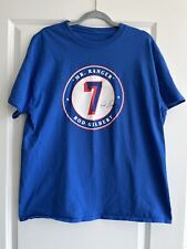 Camiseta gráfica de hóquei New York Rangers Mr. Ranger Rod Gilbert tamanho G/XL 22x28 comprar usado  Enviando para Brazil