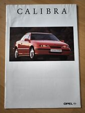 Opel Calibra brochure Opel "damaged" for sale  Shipping to South Africa