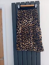 Zara pleated leopard for sale  ELY