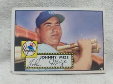 1952 topps johnny for sale  Brooklyn