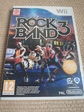 Jogo Rock Band 3 para Nintendo Wii + Manual PAL comprar usado  Enviando para Brazil