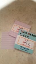 Mini memo block for sale  BIRMINGHAM