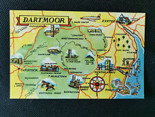 Cpa dartmoor map d'occasion  Le Havre