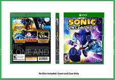 CAIXA DE REPOSIÇÃO PERSONALIZADA SEM DISCO Sonic Unleashed XBOX VEJA DESCRIÇÃO comprar usado  Enviando para Brazil