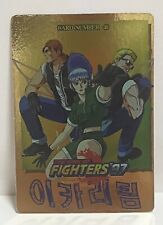 The King of Fighters 97 SNK KOF97 Ikari Team cartão limitado coreano muito raro comprar usado  Enviando para Brazil