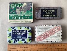 Four vintage pastille for sale  LLANDUDNO
