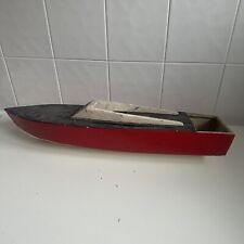 Vintage Wooden Model Boat Hull Restoration Project 28" / 72cm for sale  Shipping to South Africa