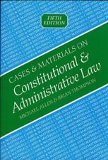 Cases and Materials on Constitutional and Administrative Law ( ..9781854318466 segunda mano  Embacar hacia Mexico