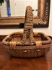 Woven willow basket for sale  Lawton