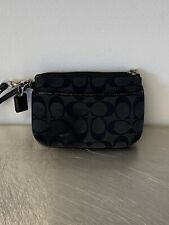Coach wristlet black for sale  Shipping to Ireland