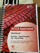 Acca approved workbook for sale  HARROGATE