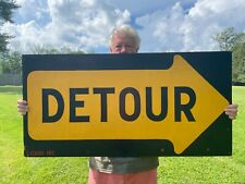 Detour road sign for sale  Newtown