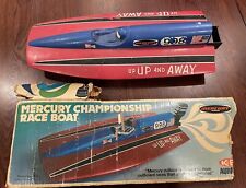 VINTAGE~K & B AURORA~MERCURY RACING MODEL BOAT~20” Long~AS IS!!!!!! for sale  Shipping to South Africa