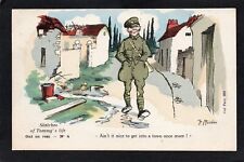 Postcard military comic for sale  POOLE