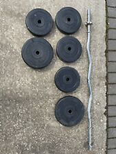 Curl bar weights for sale  HITCHIN