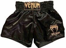 Shorts masculino Venum clássico muay thai tamanho grande dourado preto boxe artes marciais comprar usado  Enviando para Brazil