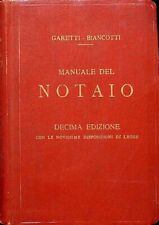Manuale del notaio. usato  Italia