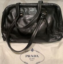 Prada black lambskin for sale  KETTERING