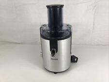 Philips electric brushed aluminium and black fruit juicer hr1861, used for sale  Shipping to South Africa