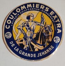 Etiquette fromage coulommiers d'occasion  Soyaux