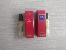 Cartier sample parfums for sale  WEST MOLESEY