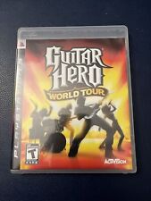 Guitar Hero World Tour PS3 (Sony PlayStation 3, 2008) Usado Com Manual comprar usado  Enviando para Brazil