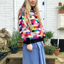 Vintage jumper patchwork for sale  ASCOT