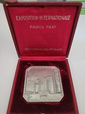 Médaille aluminium exposition d'occasion  Amiens-