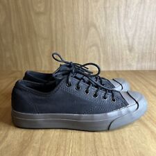 Tênis CONVERSE JACK PURCELL triplo preto monocromático unissex M 5,5 W 7, usado comprar usado  Enviando para Brazil