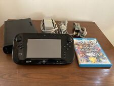 Consola Nintendo Wii U 32 GB Negra GamePad Probado Smash Bros Leer Descripción* segunda mano  Embacar hacia Argentina