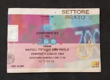 Biglietto ticket zooropa usato  Napoli