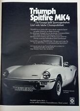 Triumph spitfire riginale gebraucht kaufen  Vechta