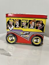 Vintage 1980s Rowntree Mackintosh Smarties Tin Box Express Bus for sale  Shipping to South Africa