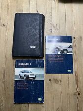 Discovery owners handbook for sale  RICHMOND
