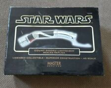 Used, (Box Only) Master Replicas Star Wars Count Dooku Lightsaber Scaled .45  for sale  Shipping to Canada