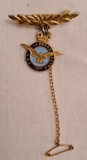 Raf pin badge for sale  TORQUAY